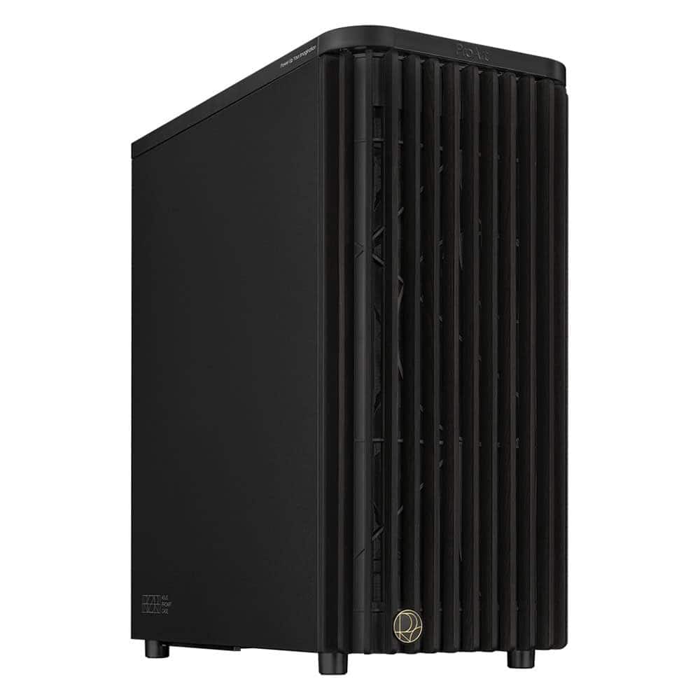 Asus Proart Pa401 Wood Edition Metal Panel Siyah Usb 3 2 Mid Tower Atx Gaming Kasa F1