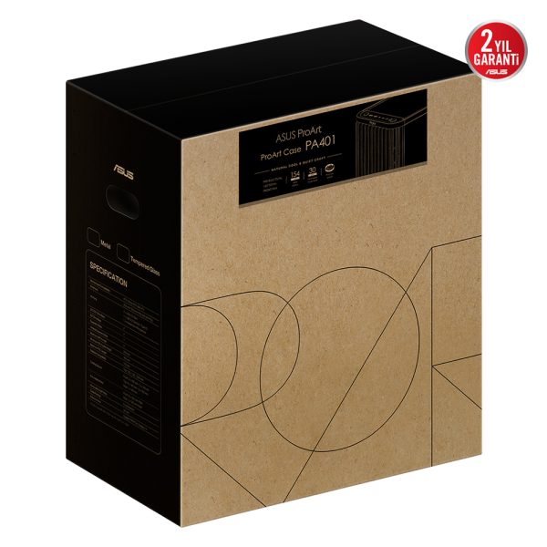 Asus Proart Pa401 Wood Edition Metal Panel Usb 3 0 Mid Tower Siyah Kasa 20