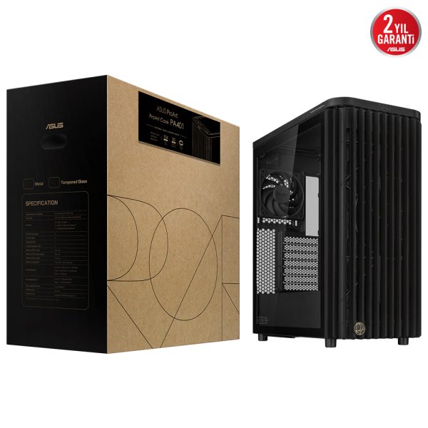 Asus Proart Pa401 Wood Tg Temperli Cam Usb 3 0 E Atx Mid Tower Siyah Gaming Kasa 2