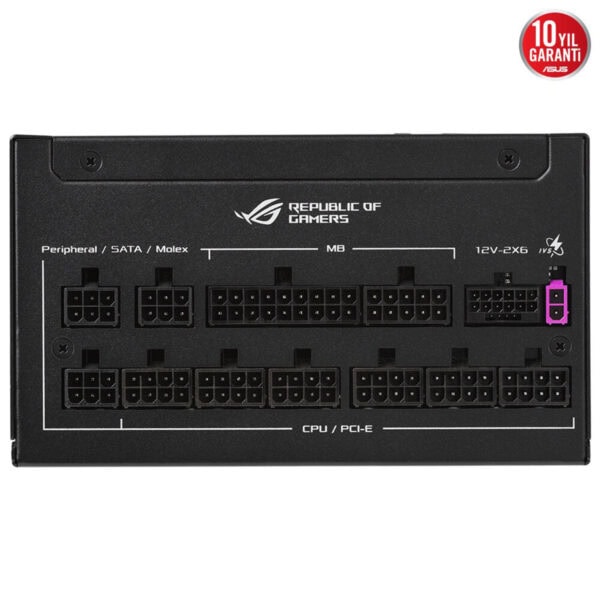 Asus Rog Strix 1200p 1200w 80+ Platinum Full Modüler Fanlı Güç Kaynağı 15