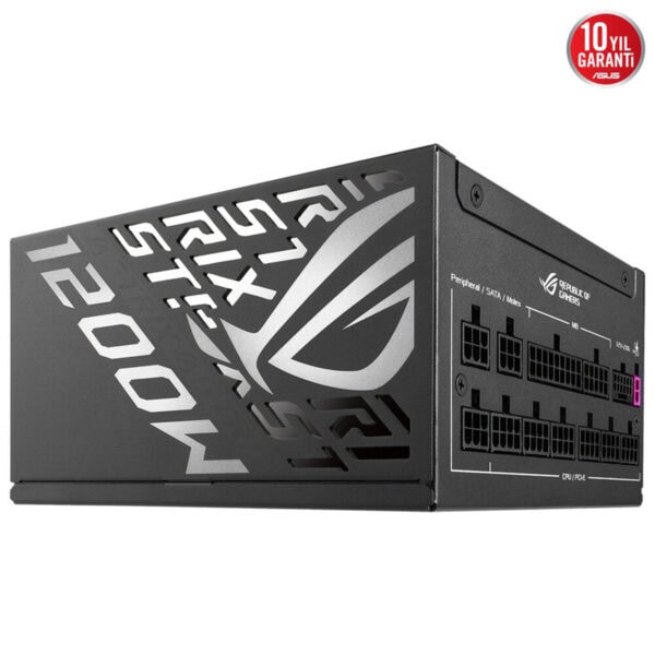 Asus Rog Strix 1200p 1200w 80+ Platinum Full Modüler Fanlı Güç Kaynağı 6