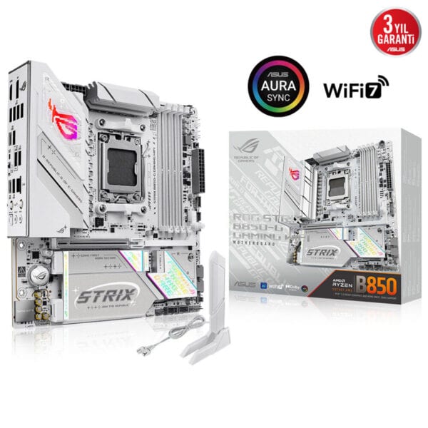 Asus Rog Strix B850 G Gaming Wifi 8000mhz Oc Ddr5 Soket Am5 M 2 Hdmi Dp Matx Anakart 2