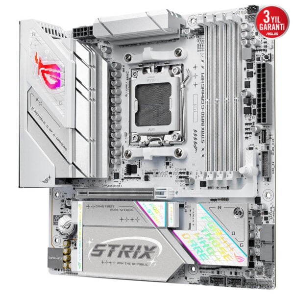 Asus Rog Strix B850 G Gaming Wifi 8000mhz Oc Ddr5 Soket Am5 M 2 Hdmi Dp Matx Anakart 4