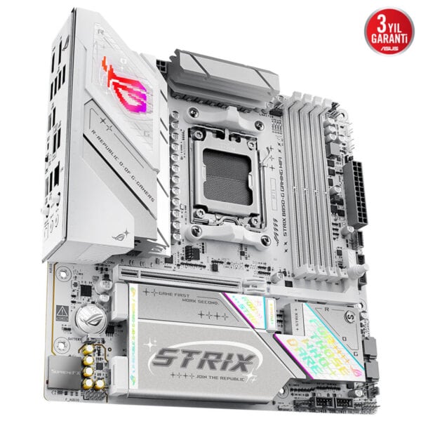 Asus Rog Strix B850 G Gaming Wifi 8000mhz Oc Ddr5 Soket Am5 M 2 Hdmi Dp Matx Anakart 7