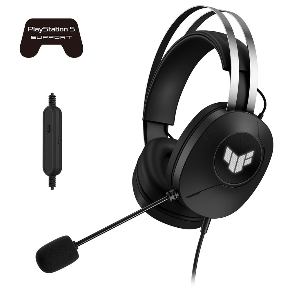 Asus Tuf Gaming H1 Gen Ii 7 1 Surround Siyah Gaming Kulaklik 1