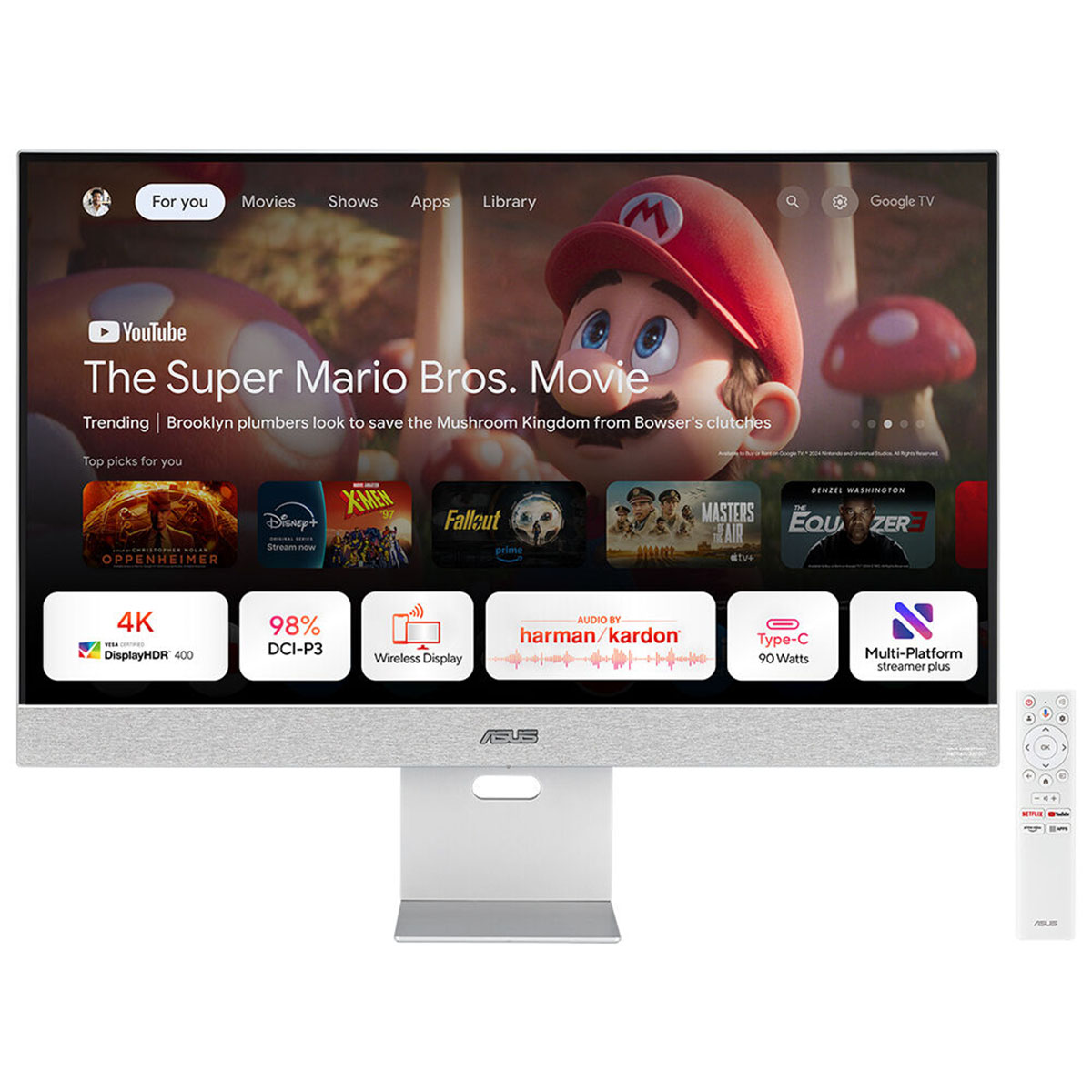 Asus Zenscreen Smart Ms32uc 31.5 Inç Uhd Ips Taşınabilir Monitör 1