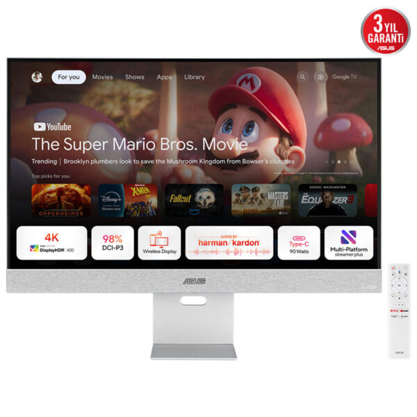Asus Zenscreen Smart Ms32uc 31.5 Inç Uhd Ips Taşınabilir Monitör 2