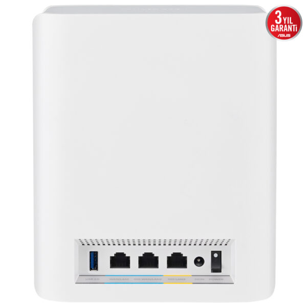 Asus Zenwifi Bt10 2 Pk Wi Fi 7 Kablosuz Ag Dagitim Mesh Sistemi Beyaz Ikili Paket 7