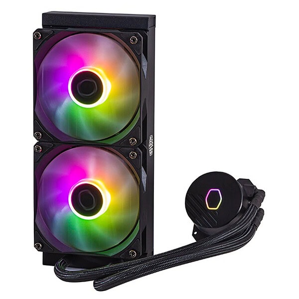 Cooler Master Masterliquid Core 240l Argb Spectrum 240mm Islemci Sivi Sogutucu Mlw D24m A18ps R1 2
