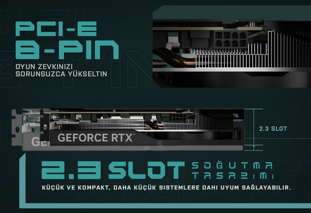 Galax Geforce Rtx 4070 1 Click Oc 2x V2 Ekran Kartı H7
