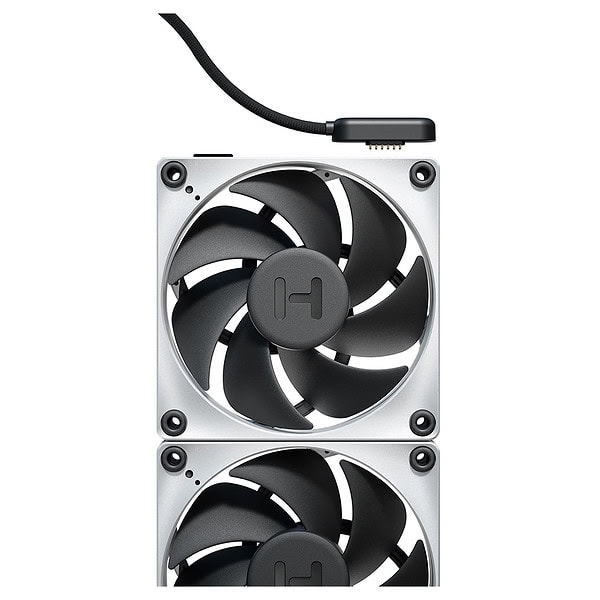 Hyte Thicc Fp12 120mm 3lu Kasa Fani Np50 Kontrolcu Fan Hyte Fp12 Bw 3np 11