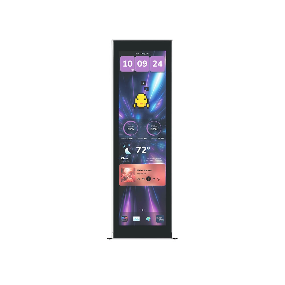 Hyte Y70 14 9 Inc Dokunmatik Infinite Display Lcd Siyah Upgrade Kiti Acc Hyte Lk Y70ti Bb 1