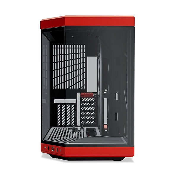 Hyte Y70 Black Cherry Temperli Cam Usb 3 2 E Atx Dual Chamber Mid Tower Gaming Kasa Cs Hyte Y70 Br 2
