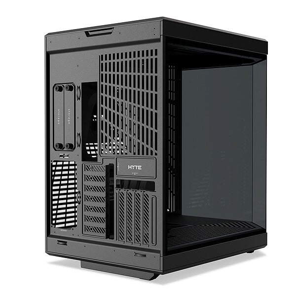 Hyte Y70 Pitch Black Temperli Cam Usb 3 2 E Atx Dual Chamber Mid Tower Gaming Kasa Cs Hyte Y70 B 4