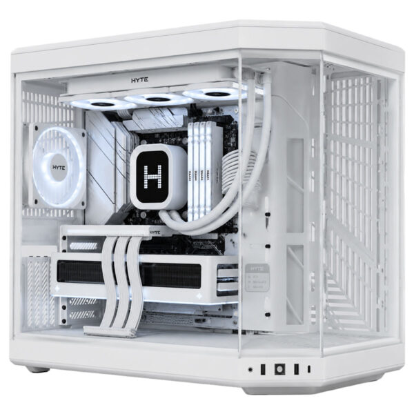 Hyte Y70 Snow White Temperli Cam Usb 3 2 E Atx Dual Chamber Mid Tower Gaming Kasa Cs Hyte Y70 Ww 2 Yil Birebir Degisim Garantili T2