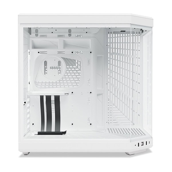 Hyte Y70 Snow White Temperli Cam Usb 3 2 E Atx Dual Chamber Mid Tower Gaming Kasa Cs Hyte Y70 Ww 3