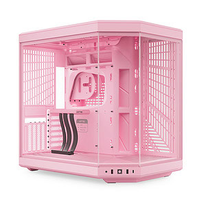 Hyte Y70 Strawberry Milk Temperli Cam Usb 3 2 E Atx Dual Chamber Mid Tower Gaming Kasa Cs Hyte Y70 Sm 1
