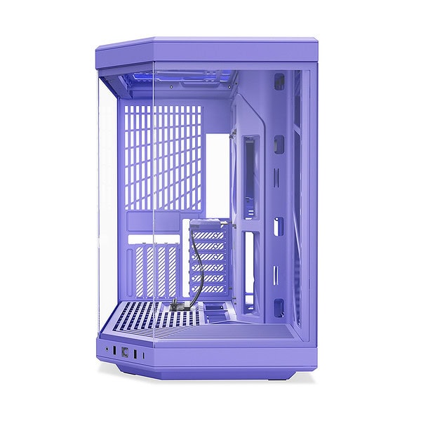 Hyte Y70 Taro Milk Temperli Cam Usb 3 2 E Atx Dual Chamber Mid Tower Gaming Kasa Cs Hyte Y70 Tm 2