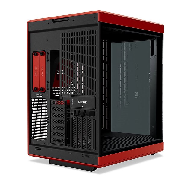 Hyte Y70 Touch Black Cherry Temperli Cam Usb 3 2 E Atx Dual Chamber Mid Tower Dokunmatik Ekranli Gaming Kasa Cs Hyte Y70ti Rb 4
