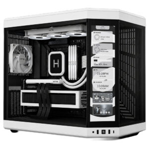 Hyte Y70 Touch Panda Temperli Cam Usb 3 2 E Atx Dual Chamber Mid Tower Dokunmatik Ekranli Gaming Kasa Cs Hyte Y70tti Wb 2 Yil Birebir Degisim Garantili T2