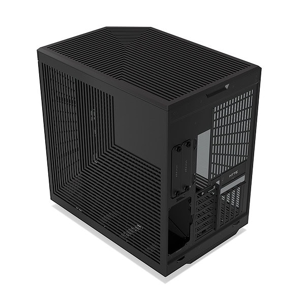 Hyte Y70 Touch Pitch Black Temperli Cam Usb 3 2 E Atx Dual Chamber Mid Tower Dokunmatik Ekranli Gaming Kasa Cs Hyte Y70ti Bb 5