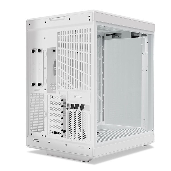 Hyte Y70 Touch Snow White Temperli Cam Usb 3 2 E Atx Dual Chamber Mid Tower Dokunmatik Ekranli Gaming Kasa Cs Hyte Y70ti Ww 4