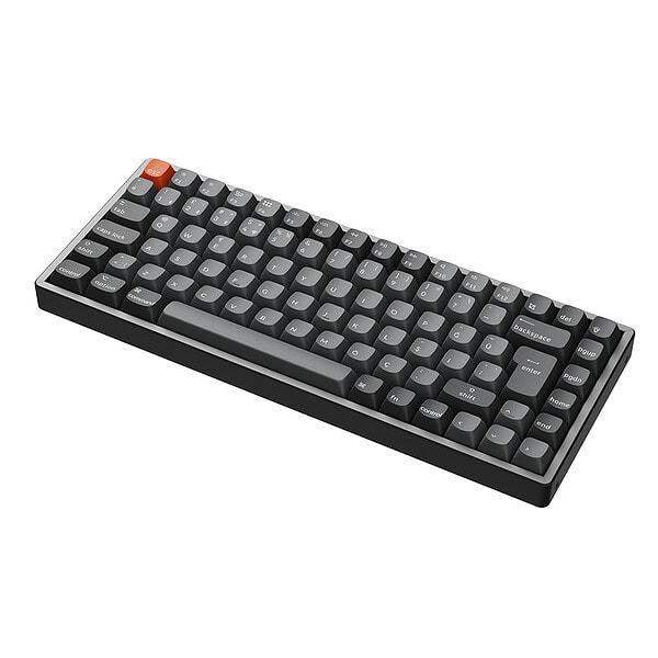 Keychron K2 Max U Red Switch Kablosuz Turkce Mekanik Karbon Siyah Gaming Klavye 2