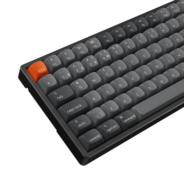 Keychron K2 Max U Rgb Brown Switch Kablosuz Turkce Mekanik Karbon Siyah Gaming Klavye 4