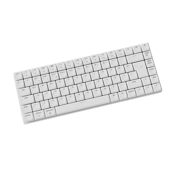 Keychron K3 Max U Rgb Red Switch Kablosuz Turkce Mekanik Beyaz Gaming Klavye 3