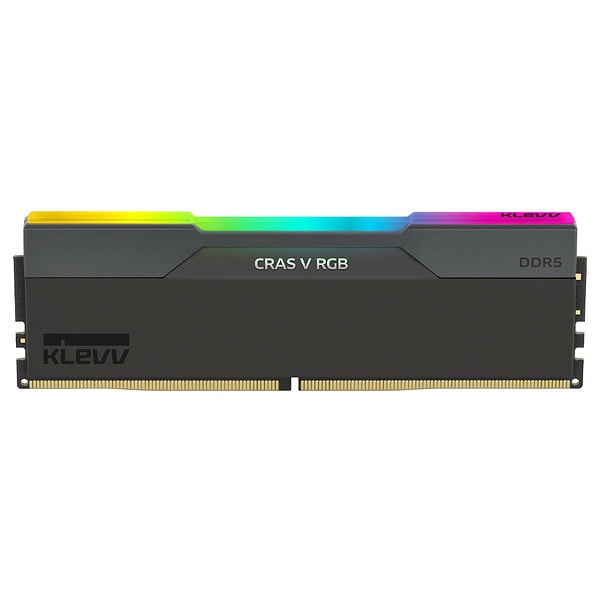 Klevv Cras V Rgb 32gb 2x16gb 6000mhz Cl30 Intel Xmp 3 0 Amd Expo Ddr5 Obsidian Black Ram Kd5agua80 60a300g 5