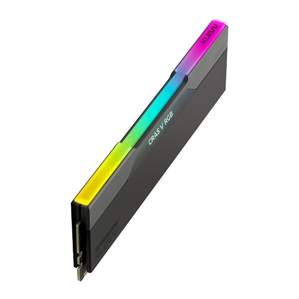 Klevv Cras V Rgb 32gb 2x16gb 6000mhz Cl30 Intel Xmp 3 0 Amd Expo Ddr5 Obsidian Black Ram Kd5agua80 60a300g 6