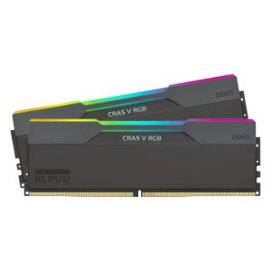 Klevv Cras V Rgb 32gb 2x16gb 6400mhz Cl32 Intel Xmp 3 0 Amd Expo Ddr5 Heatsink Obsidian Black Ram Kd5agua80 60a300g 2 Yil Birebir Degisim Garantili Y