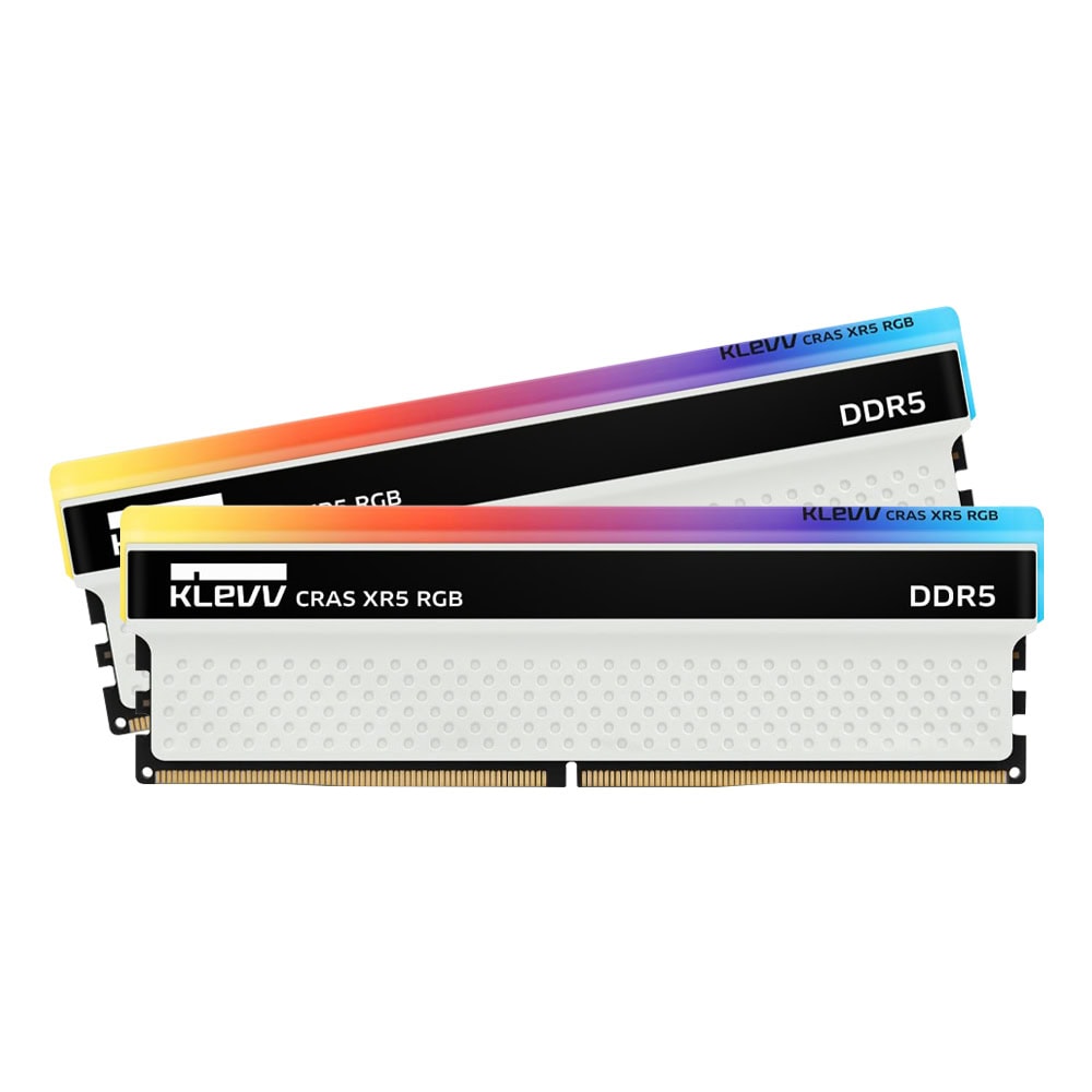 Klevv Cras Xr5 Rgb 32gb 2x16gb 6000mhz Cl32 Intel Xmp 3 0 Amd Expo Ddr5 Heatsink Beyaz Ram Kd5agua80 60a320s 2 Yil Birebir Degisim Garantili Y