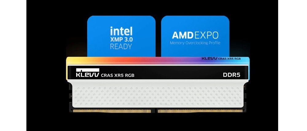 Klevv Cras Xr5 Rgb 32gb (2x16gb) 6000mhz Cl32 Ram Fh7