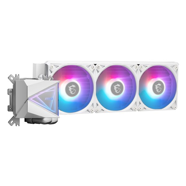 Msi Mag Coreliquid I360 Argb 360mm Intel Amd Uyumlu Beyaz Sivi Sogutucu 3