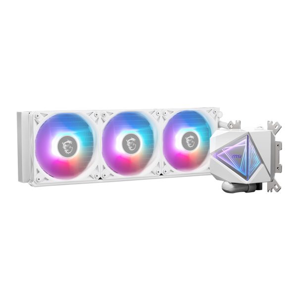 Msi Mag Coreliquid I360 Argb 360mm Intel Amd Uyumlu Beyaz Sivi Sogutucu 4