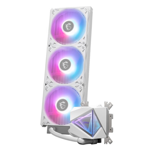 Msi Mag Coreliquid I360 Argb 360mm Intel Amd Uyumlu Beyaz Sivi Sogutucu 7