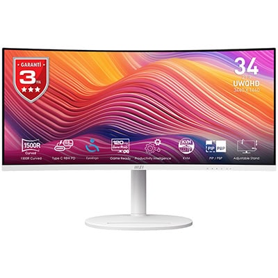 MSI MODERN MD342CQPW Monitör h1