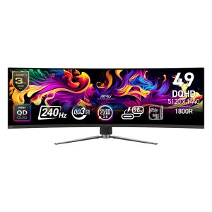 Msi Mpg 491cqpx Qd Oled 49 Inc 240hz 0 03ms Dqhd Adaptive Sync Qd Oled Kavisli Gaming Monitor F1