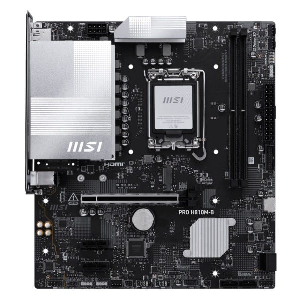Msi Pro H810m B 6400mhz (oc) Ddr5 Lga1851 M.2 Hdmi Dp Matx Anakart 2