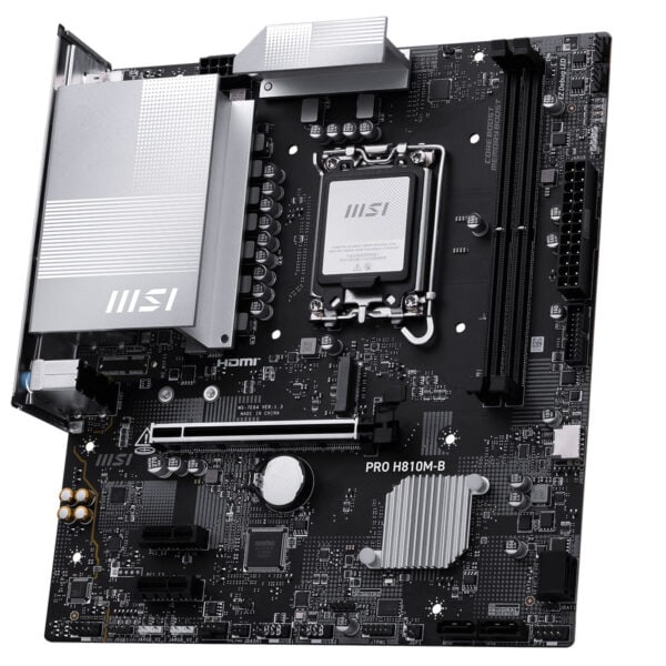 Msi Pro H810m B 6400mhz (oc) Ddr5 Lga1851 M.2 Hdmi Dp Matx Anakart 3