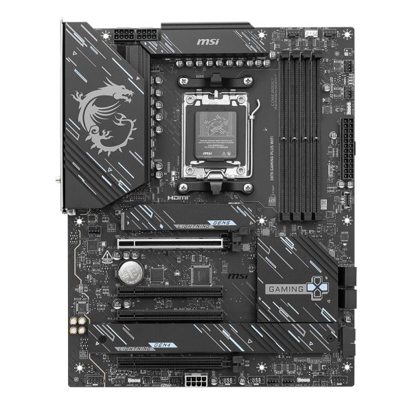 Msi X870 Gaming Plus Wifi 8200mhzoc Ddr5 Soket Am5 M 2 Hdmi Atx Anakart Y2