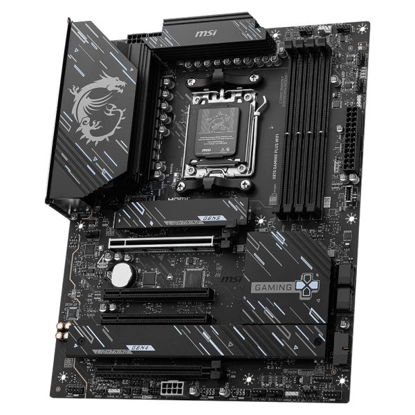 Msi X870 Gaming Plus Wifi 8200mhzoc Ddr5 Soket Am5 M 2 Hdmi Atx Anakart Y3