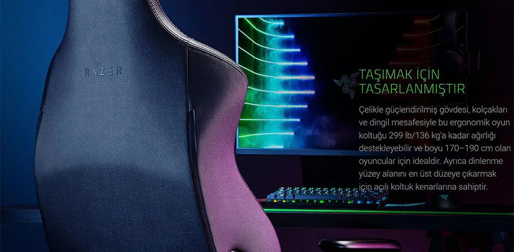 Razer Iskur Oyuncu Koltuğu H7
