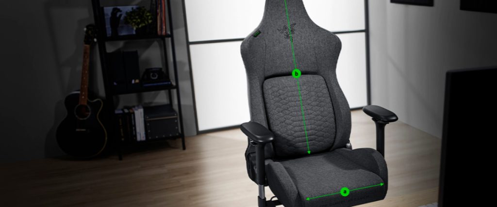 Razer Iskur Xl Bel Destekli Kumaş Oyuncu Koltuğu H1
