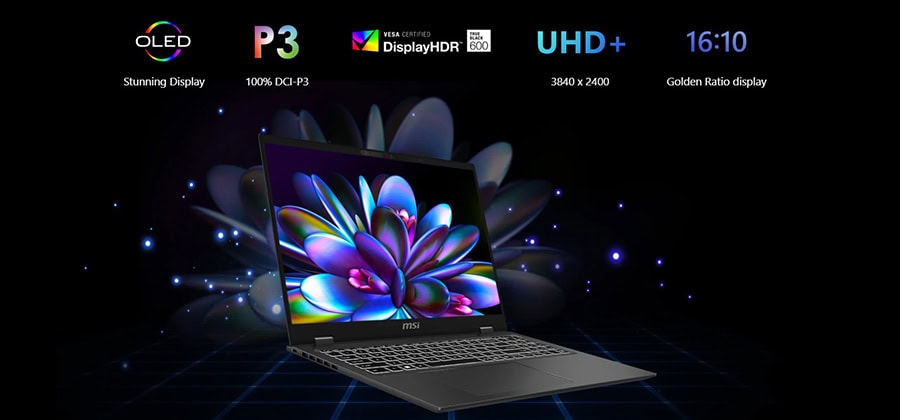 MSI PRESTIGE 16 AI+ EVO B2VMG-046TR Laptop h11