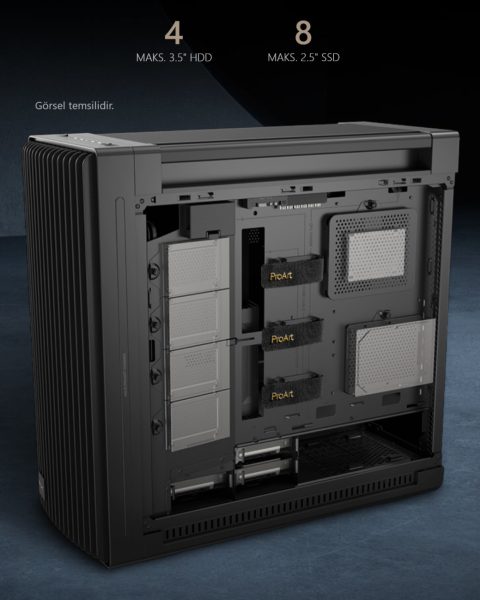 ProArt PA602 Wood Edition - Metal Panel ASUS PROART PA602 Wood Metal Kasa h16