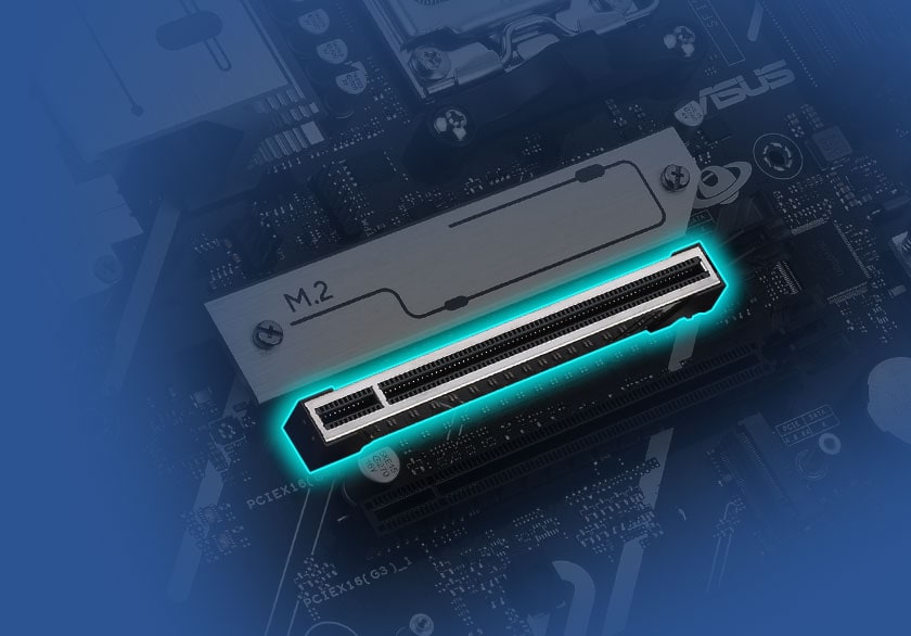 PRIME B840-PLUS WIFI ASUS ve Adobe Creative Cloud logosu ile birlikte ASUS bilgisayar ve monitör, projeksiyon cihazı ve çeşitli tasarım araçları.