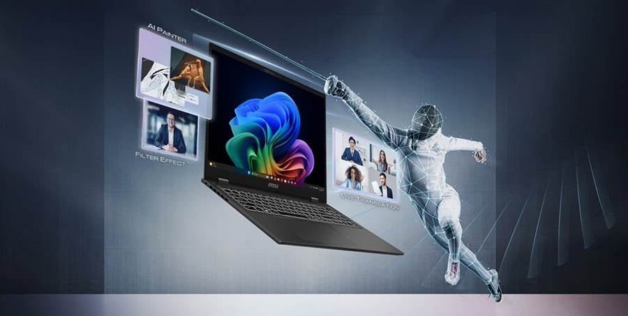 MSI PRESTIGE 16 AI+ EVO B2VMG-046TR Laptop h2