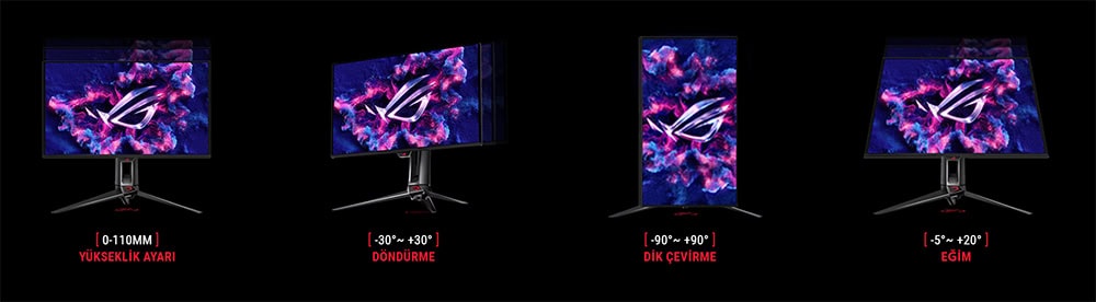 ASUS ROG Swift OLED PG27UCDM Gaming Monitör h21